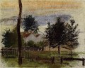 landscape at louveciennes Camille Pissarro